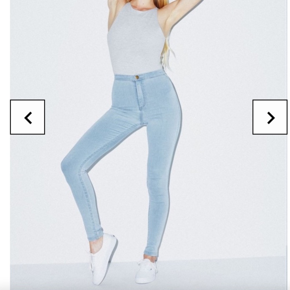 American apparel jeans